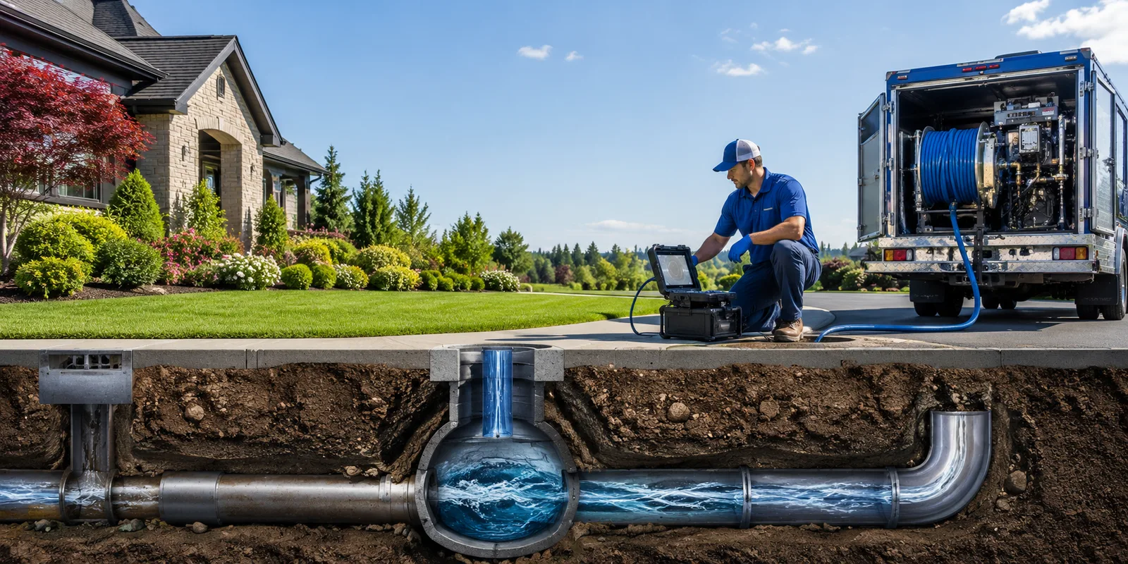 Drainage restoration information for June Lake, CA